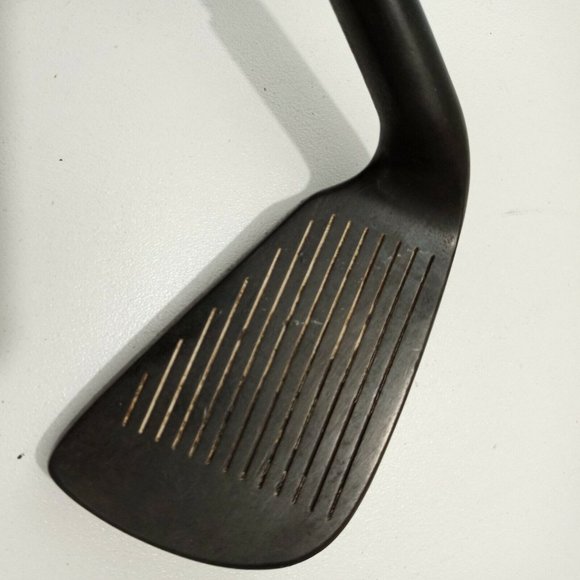 Stealth Custom Built Club Elan #6 Iron Black Head Stiff 300 Flex Graphite Shaft - Picture 2 of 11